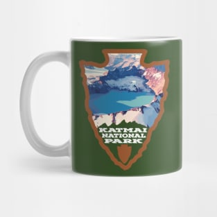 Katmai National Park and Preserve arrowhead Mug